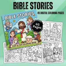 Libro para colorear de la Biblia